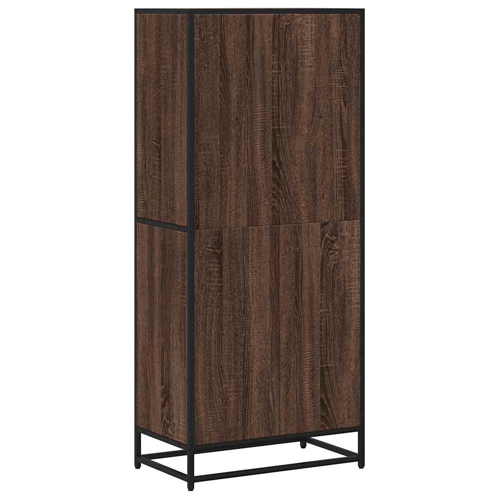 Libreria Rovere Marrone 60x35x139 cm in Truciolato | homemem39