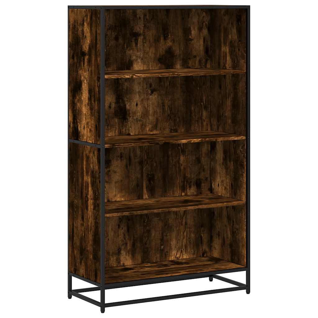 Libreria Rovere Fumo 80,5x35x139 cm in Truciolato | homemem39