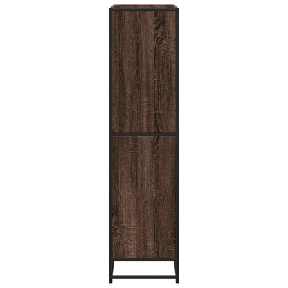 Libreria Rovere Marrone 80,5x35x139 cm in Truciolato