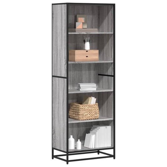 Libreria Grigio Sonoma 60x35x170,5 cm in Truciolato | homemem39
