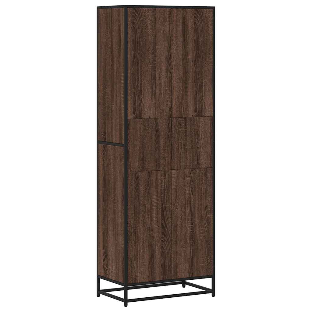 Libreria Rovere Marrone 60x35x170,5 cm in Truciolato
