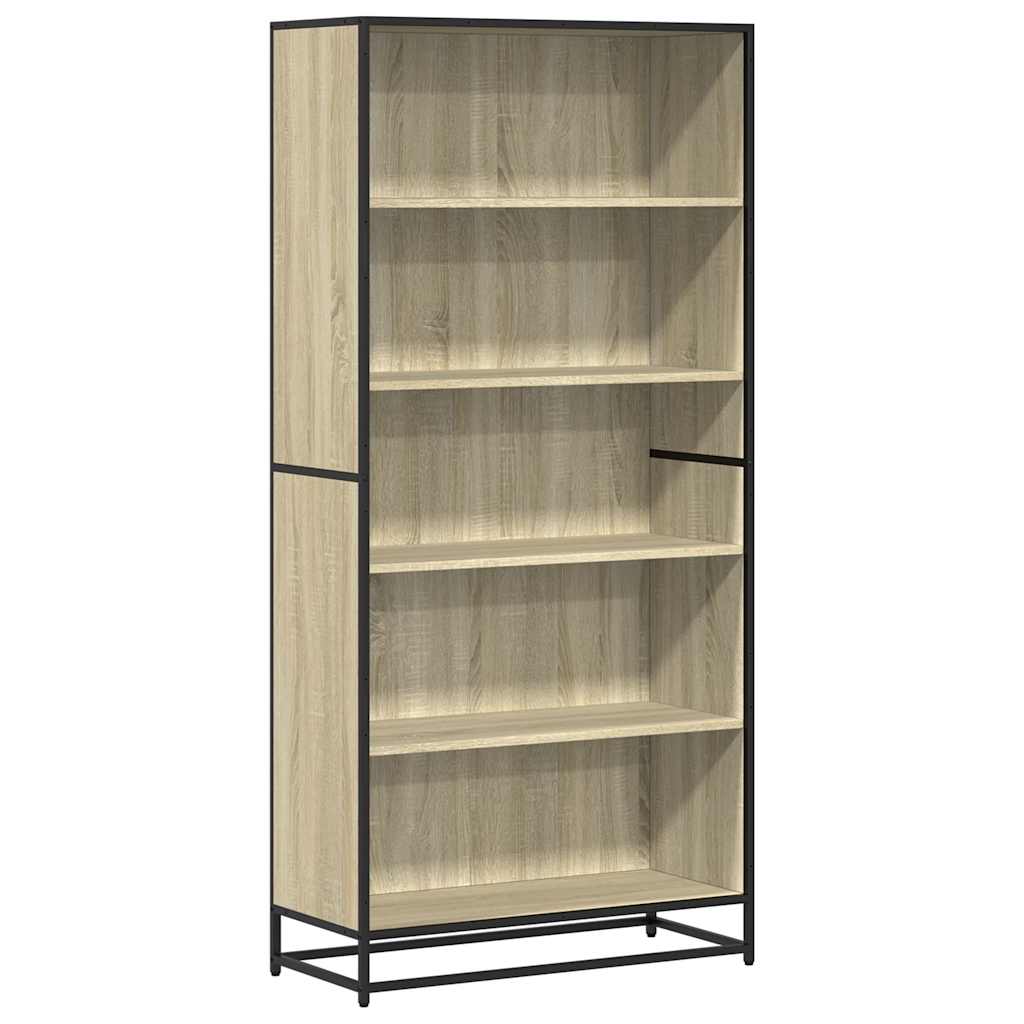 Libreria Rovere Sonoma 80,5x35x170,5 cm in Truciolato | homemem39