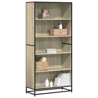 Libreria Rovere Sonoma 80,5x35x170,5 cm in Truciolato | homemem39