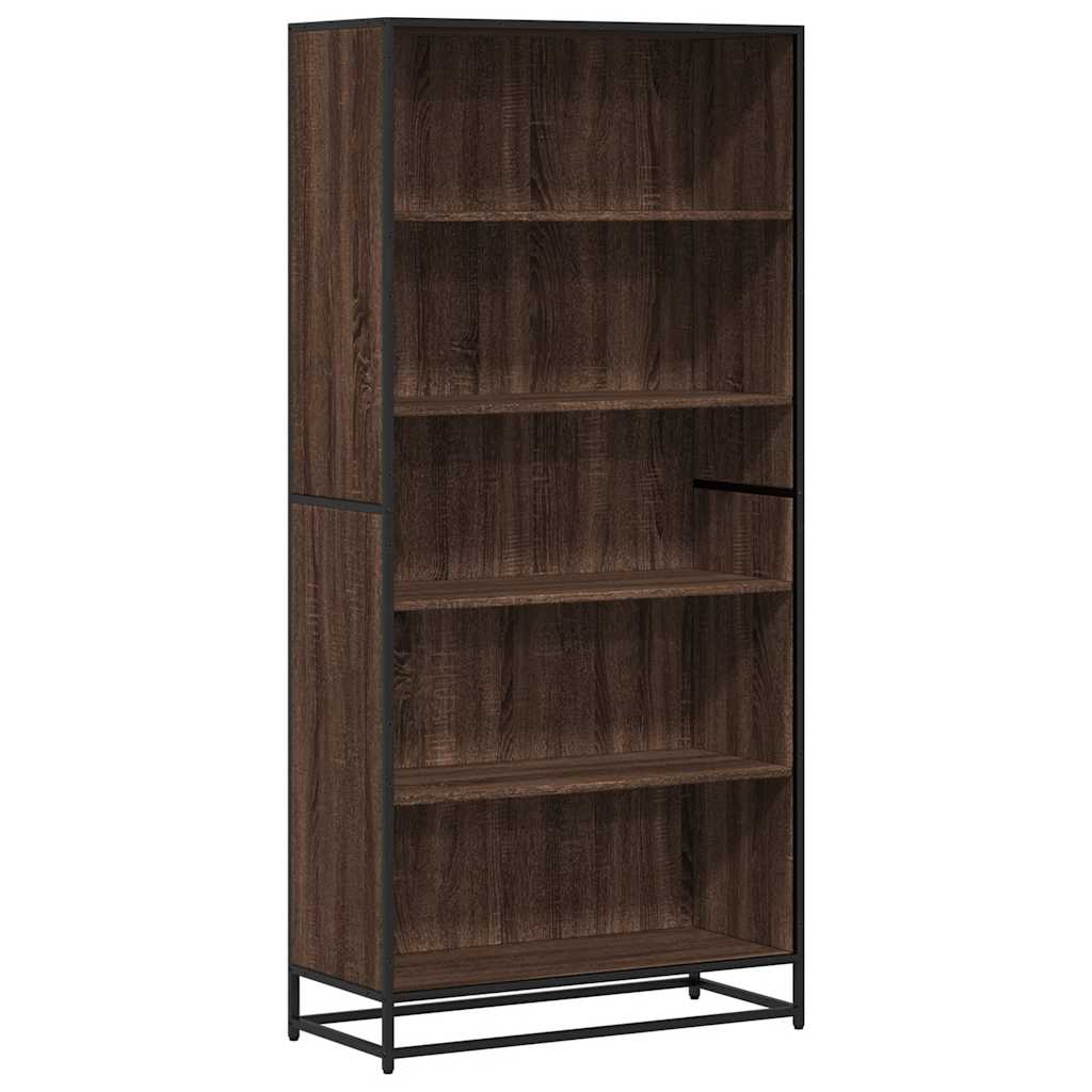 Libreria Rovere Marrone 80,5x35x170,5 cm in Truciolato | homemem39