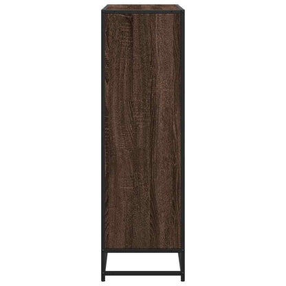 Libreria Rovere Marrone 97,5x33x107,5 cm Multistrato e Metallo | homemem39