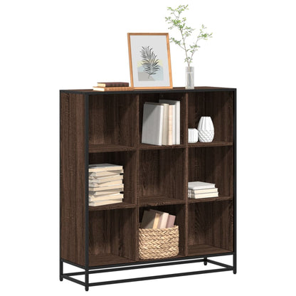 Libreria Rovere Marrone 97,5x33x107,5 cm Multistrato e Metallo | homemem39