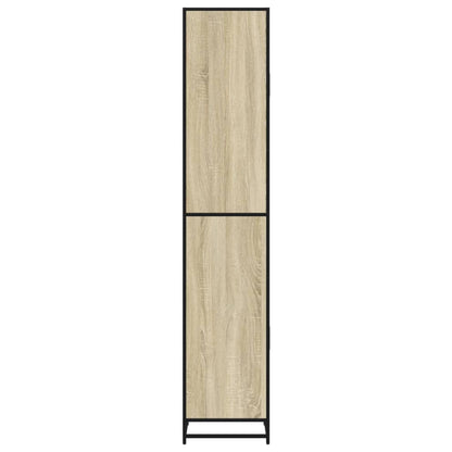Mobile da Bagno Sonoma 35x37,5x188,5 cm in Truciolato e Metallo | homemem39