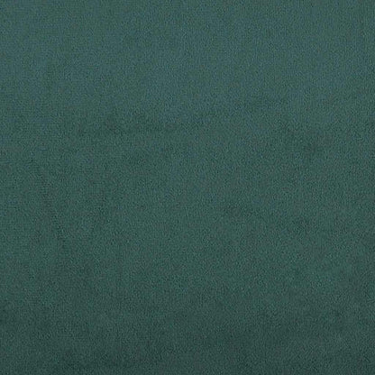 Sedia Relax 64x74x84 cm Verde Scuro in Velluto - homemem39