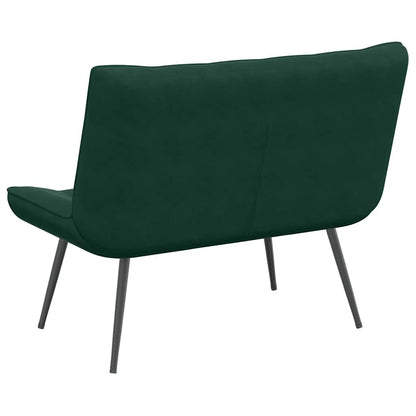 Panca Verde Scuro 110x74x84 cm in Velluto | homemem39