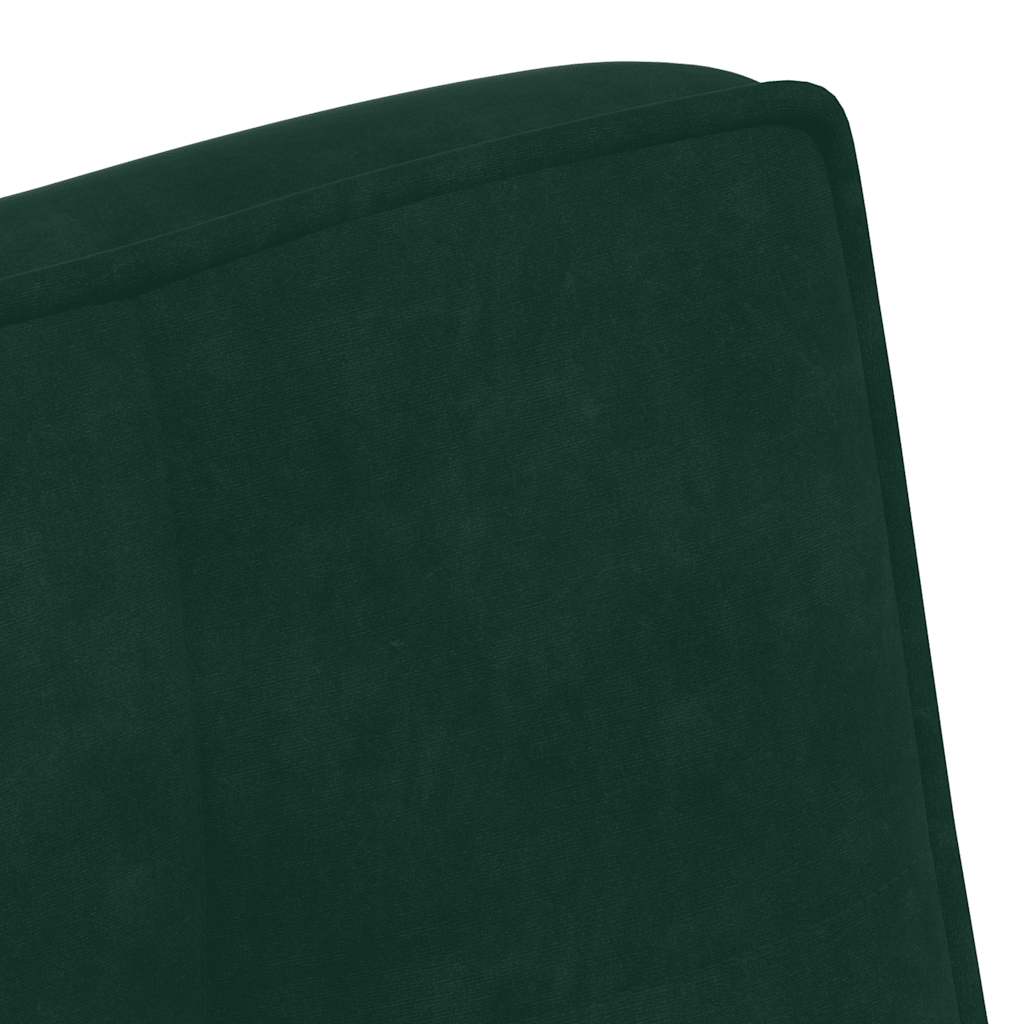 Panca Verde Scuro 110x74x84 cm in Velluto | homemem39