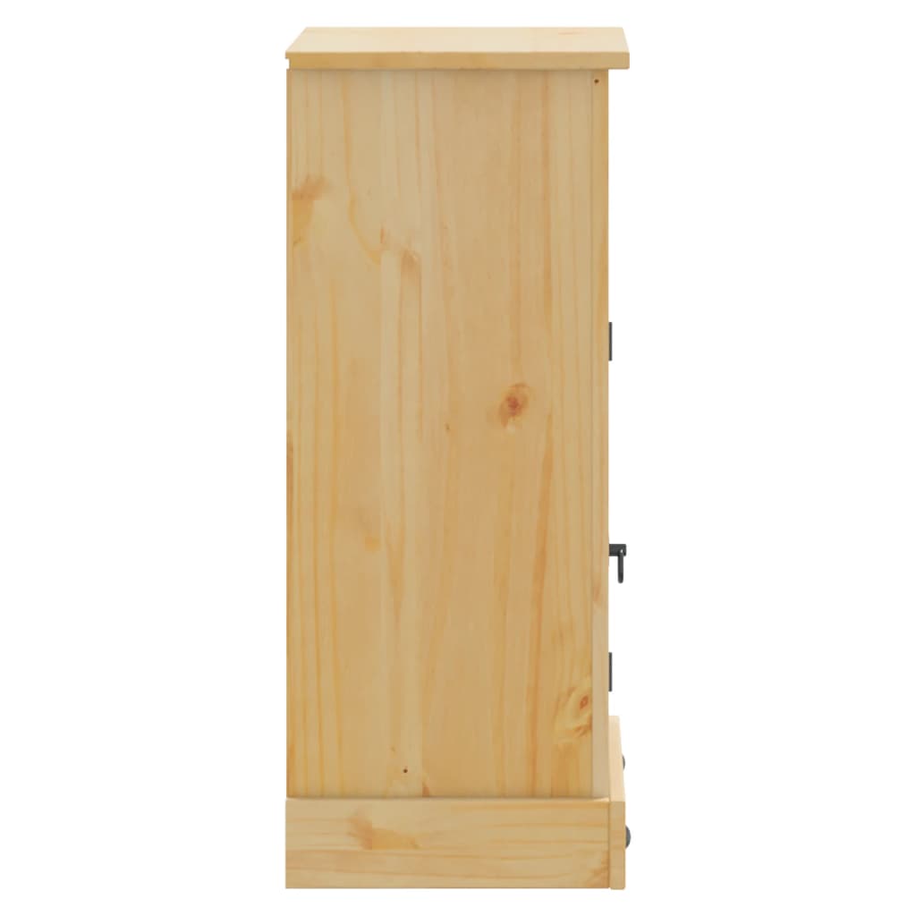 Mobile da Bagno Corona 45x33x80 cm in Legno Massello di Pino | homemem39