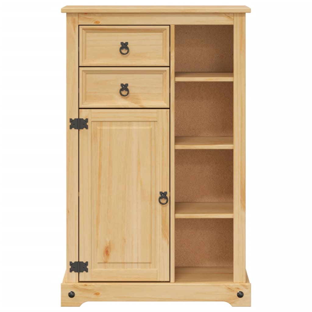 Mobile da Bagno Corona 70x33x110 cm in Legno Massello di Pino | homemem39