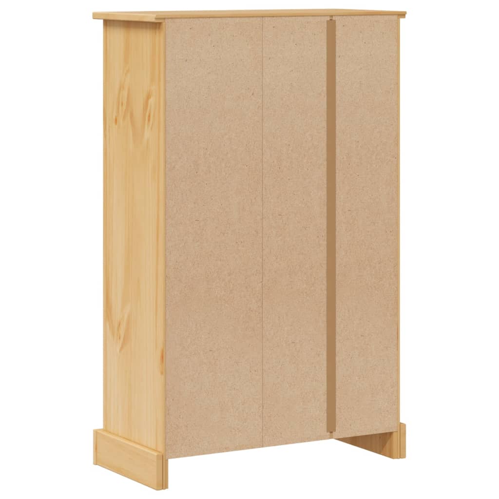 Mobile da Bagno Corona 70x33x110 cm in Legno Massello di Pino | homemem39