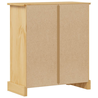 Mobile da Bagno Corona 70x33x80 cm in Legno Massello di Pino