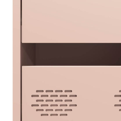 Credenza Rosa 68x39x101,5 cm in Acciaio - homemem39