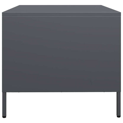 Tavolino Antracite 101,5x50x43,5cm in Acciaio Laminato a Freddo | homemem39