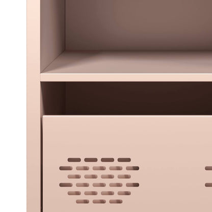 Credenza Rosa 35x39x73,5 cm in Acciaio Laminato a Freddo - homemem39