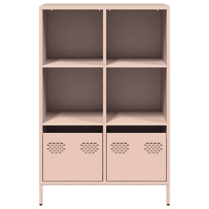 Credenza Rosa 68x39x103,5 cm in Acciaio - homemem39