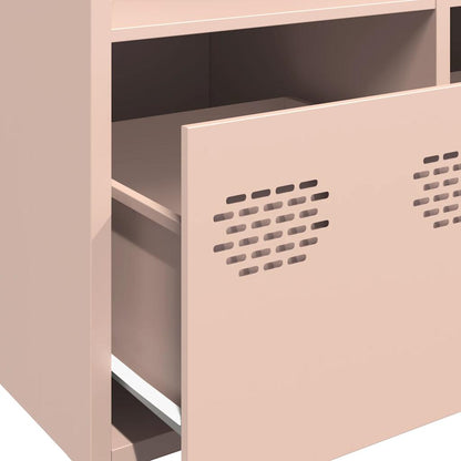 Credenza Rosa 68x39x103,5 cm in Acciaio - homemem39
