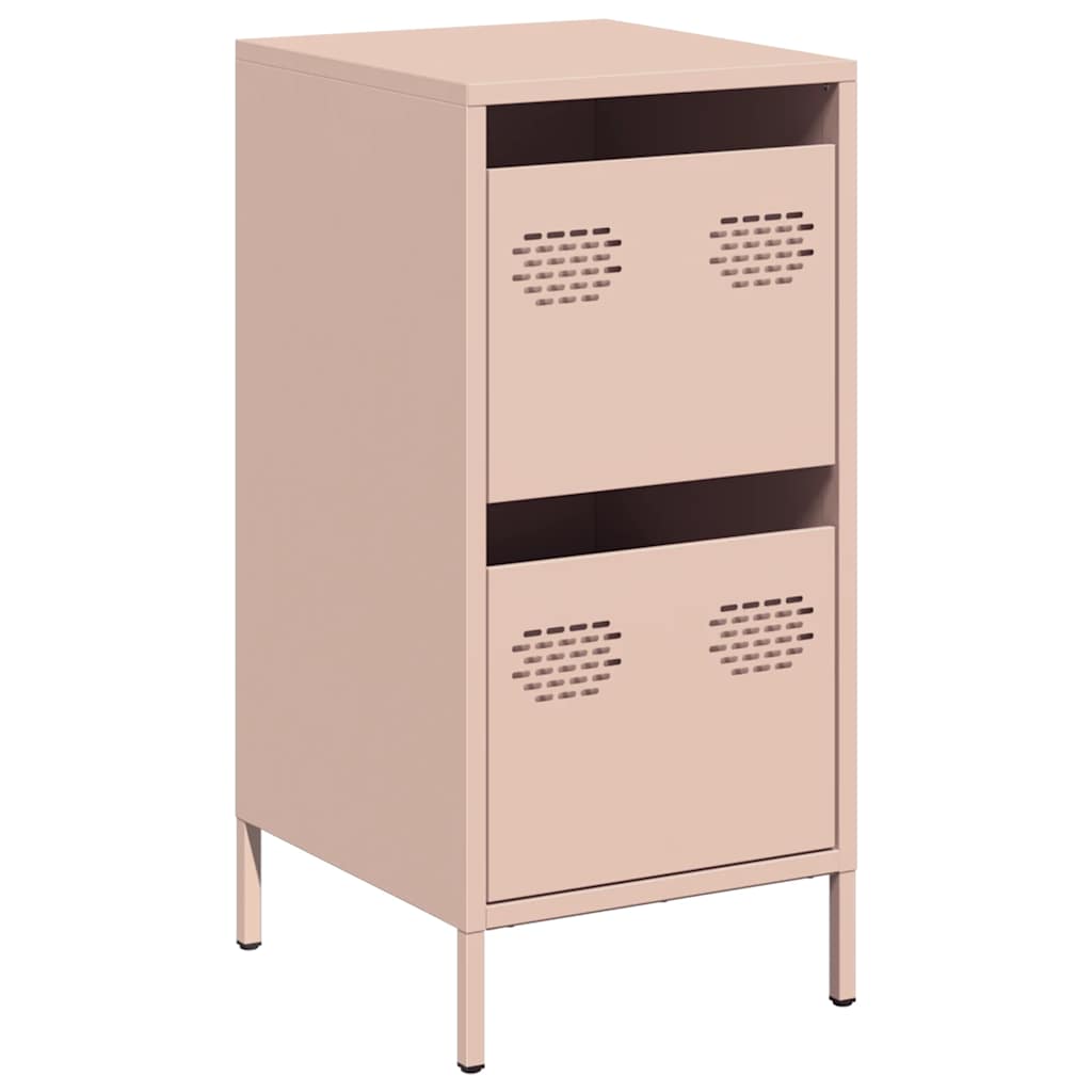 Credenza Rosa 35x39x73,5 cm in Acciaio Laminato a Freddo - homemem39