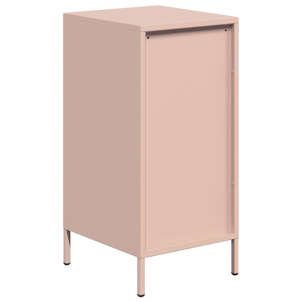 Credenza Rosa 35x39x73,5 cm in Acciaio Laminato a Freddo - homemem39