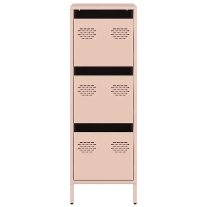 Credenza Rosa 39x35x103,5 cm in Acciaio - homemem39