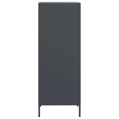 Credenza Antracite 39x35x103,5 cm Acciaio - homemem39