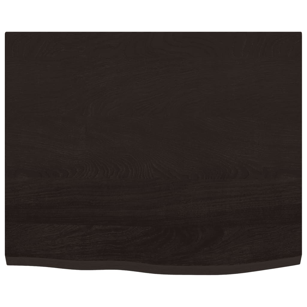 Ripiano a Parete per Lavabo in Acciaio e Massello di Rovere | homemem39