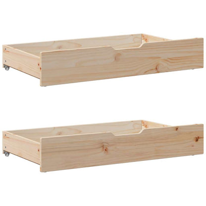 Letto senza Materasso 120x200 cm in Legno Massello di Pino