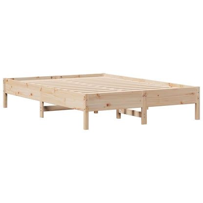Letto senza Materasso 160x200 cm in Legno Massello di Pino