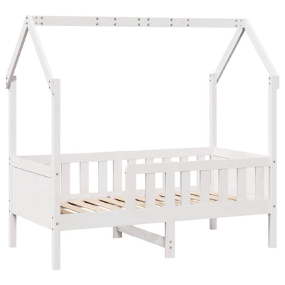 Giroletto per Bambini con Cassetti 80x170cm Legno Massello Pino - homemem39