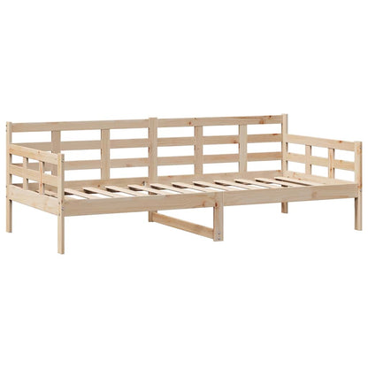 Dormeuse con Cassetti 90x200 cm Legno Massello Pino
