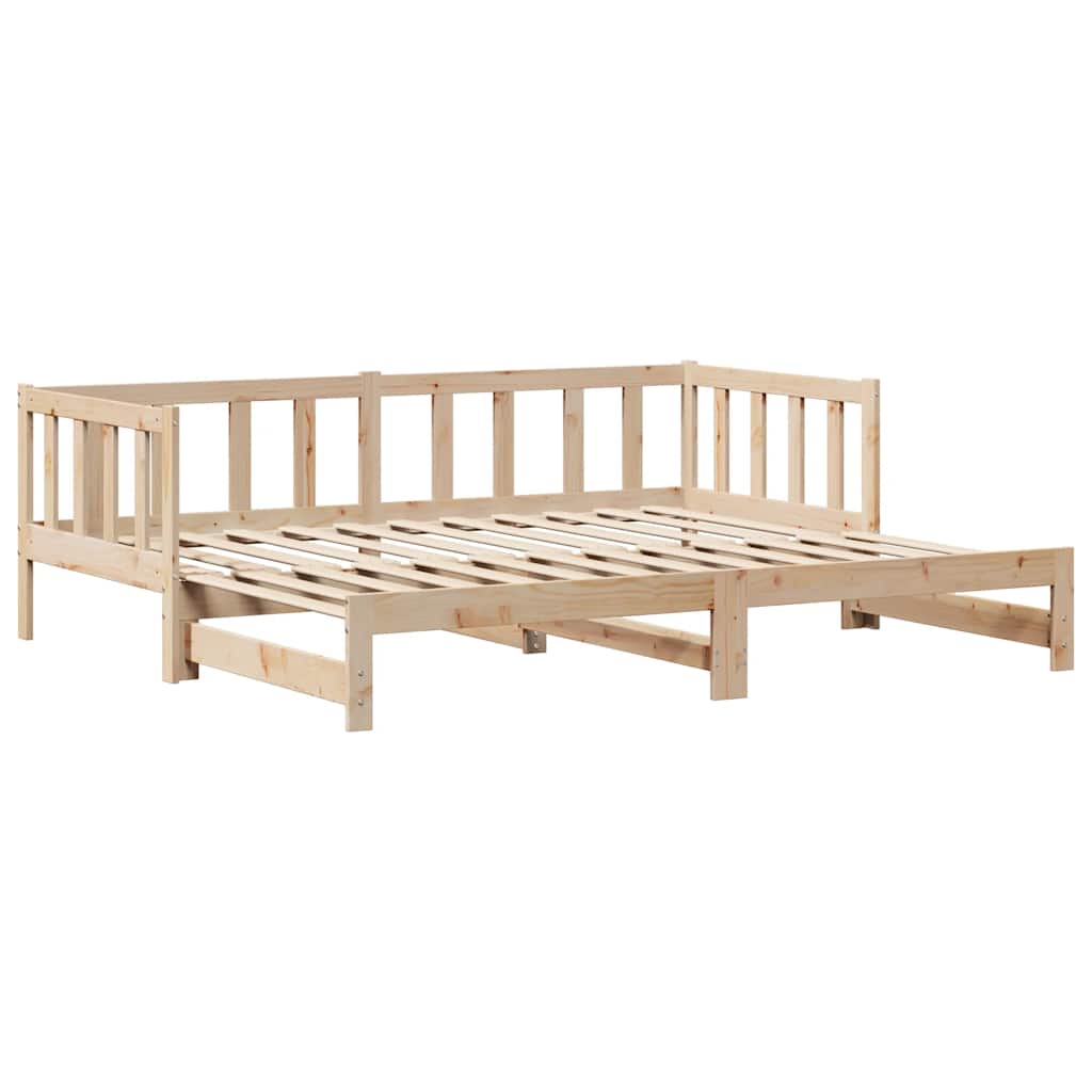 Divano Letto Estraibile con Cassetti senza Materasso 90x200 cm | homemem39