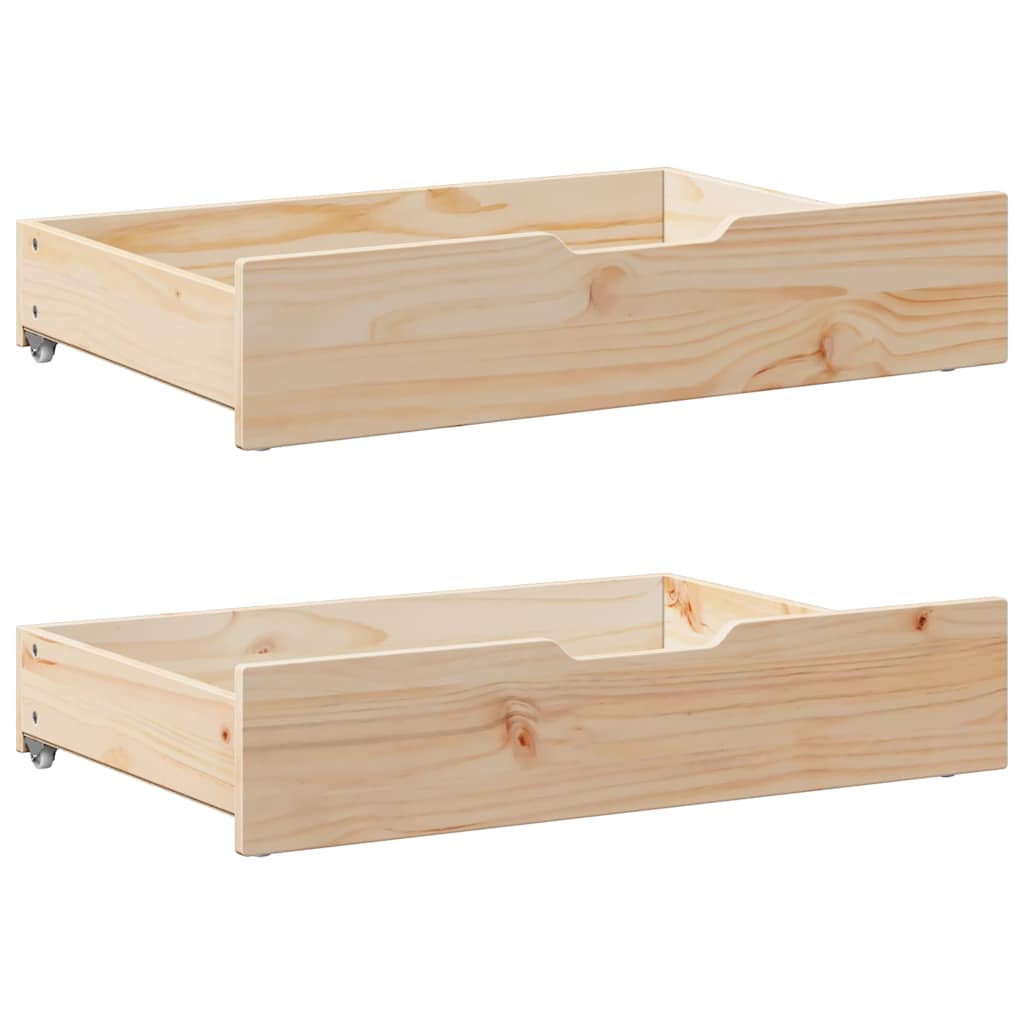 Divano Letto Estraibile con Cassetti senza Materasso 80x200 cm | homemem39