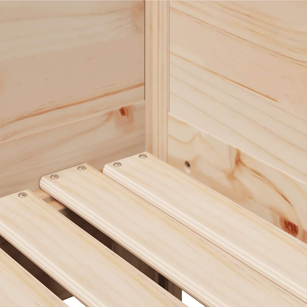 Divano Letto Estraibile con Cassetti senza Materasso 80x200 cm - homemem39