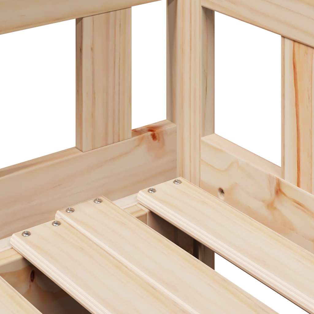 Divano Letto Estraibile con Cassetti senza Materasso 90x190 cm - homemem39