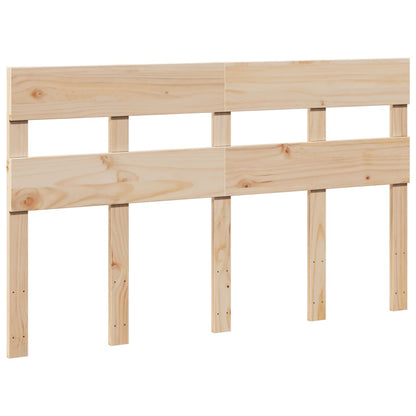 Letto senza Materasso 120x200 cm in Legno Massello di Pino | homemem39