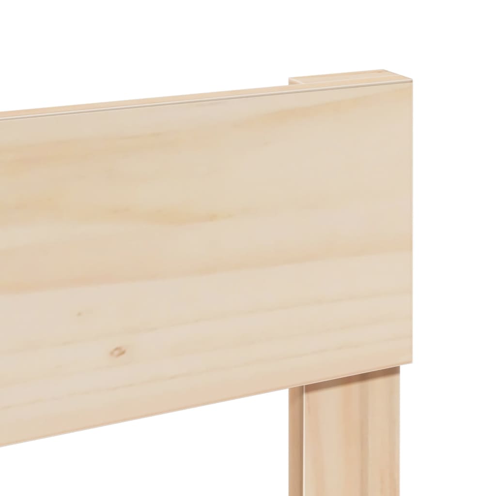 Letto senza Materasso 180x200 cm in Legno Massello di Pino | homemem39