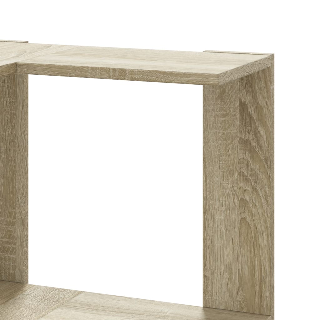 Libreria Angolare 5Ripiani Rovere Sonoma 50x50x179 cm Legno | homemem39