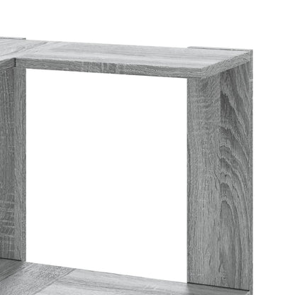 Libreria Angolare 5Ripiani Grigio Sonoma 50x50x179 cm Legno | homemem39