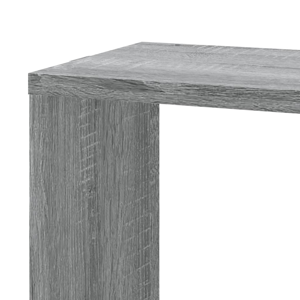 Scaffale Angolare Muro Grigio Sonoma 45x45x147 cm Multistrato | homemem39