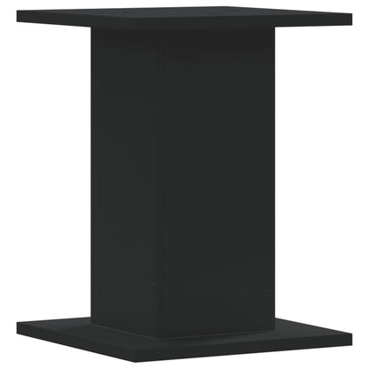 Supporti Altoparlanti 2 pz Neri 30x30x40cm in Legno Multistrato - homemem39