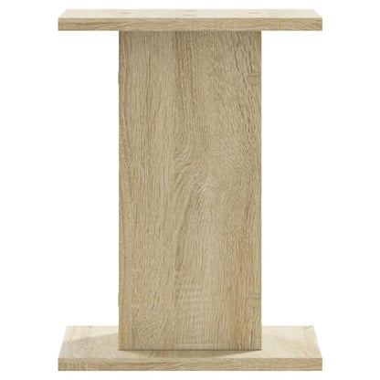 Supporti Altoparlanti 2 pz Rovere 30x30x40 cm in Multistrato - homemem39