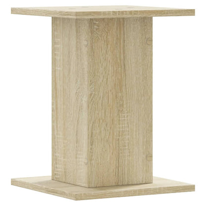 Supporti Altoparlanti 2 pz Rovere 30x30x40 cm in Multistrato - homemem39