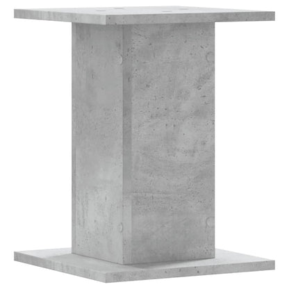 Supporti Altoparlanti 2 pz Grigio 30x30x40 cm Legno Multistrato - homemem39