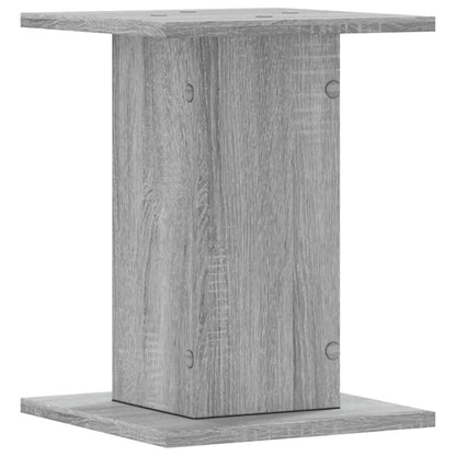 Supporti Altoparlanti 2 pz Grigio Sonoma 30x30x40cm Multistrato - homemem39