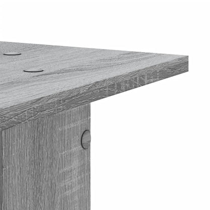 Supporti Altoparlanti 2 pz Grigio Sonoma 30x30x40cm Multistrato - homemem39