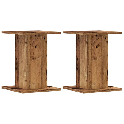 Supporti Altoparlanti 2 pz Legno 30x30x40 cm Legno Multistrato - homemem39