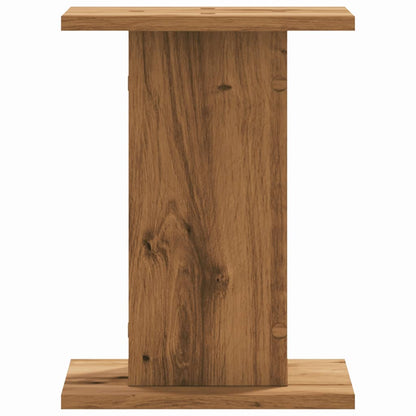 Supporti Altoparlanti 2 pz Rovere 30x30x40 cm in Multistrato - homemem39