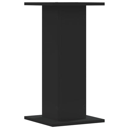 Supporti Altoparlanti 2 pz Neri 30x30x40cm in Legno Multistrato - homemem39